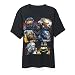 Halo: Reach Noble Team Boxed Head Shots Men's T-Shirt, Small