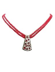 Gold Spinel Pendant