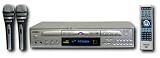 RJ Tech RJ-4200 Karaoke + 2 Microphones Multi Region Code Free DVD Player 110 220 Volts PAL NTSC