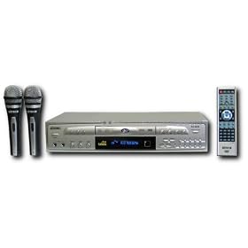 RJ Tech RJ-4200 Karaoke + 2 Microphones Multi Region Code Free DVD Player 110 220 Volts... by RJ Tech