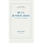 De la justification : les �conomies de la grandeur