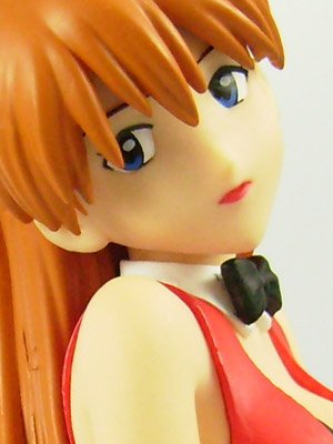 Evangelion Asuka Bunny Figure (Black Variant)