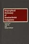 Biographical Dictionary of Russian/Soviet Composers