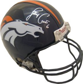 Jay Cutler signed Denver Broncos Full Size Proline Helmet