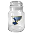 St. Louis Blues 31oz Glass Candy Jar NHL Hockey