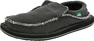 Sanuk Men's Chiba Sidewalk SurferBlack8 M