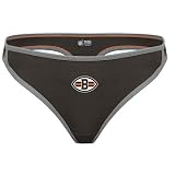 Nfl Cleveland Browns Women's Monday Night Thong Extra Large