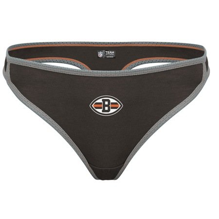Nfl Cleveland Browns Women's Monday Night Thong Extra Large