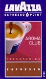 Lavazza Espresso Point Cartridges, Aroma Club 100% Arabica Blend, .25 oz, 100/Box
