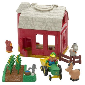 Childrens Toyshop  Toys : Big Red Barn Playset