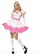 3Pc Mario Bros. Princess Peach Sexy Holiday Party Costume