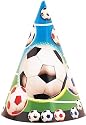 Party Hats 8/Pk - Football