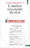 L'Analyse structurale du r�cit