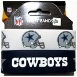 Dallas Cowboys Rubber Wrist Band Set of 2 NFL