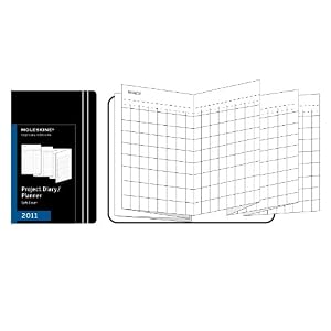 Moleskine 2011 12 Month Project Planner: Black Soft Cover Pocket by Moleskine