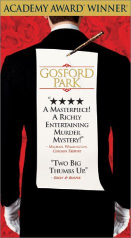 City Travel Guides Discounted  VHS : Gosford Park