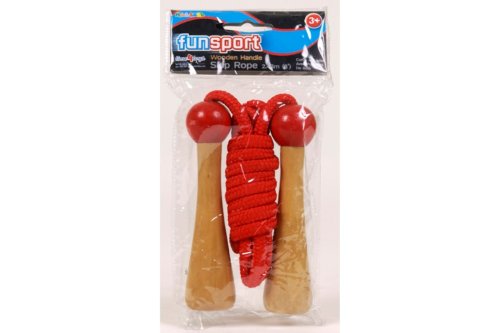 Childrens Toyshop  Toys : 8ft Wooden Skipping Rope
