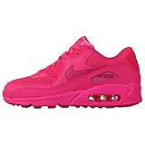 Nike Kid's Air Max 90 2007 GS, HYPER PINK/VIVID PINK, Youth Size 5