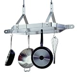 Enclume PR21 Century Premier Ceiling Rack, Stainless Steel by Enclume