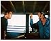 Jaws Roy Scheider Robert Shaw Arguing 8x10 Image