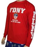 FDNY Long Sleeve T-Shirt Red Large