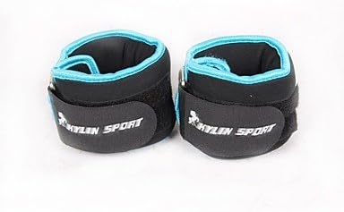 Blue Edged Sandbags Tied to Hands or Legs