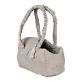 King of Dogs bag, 25 � 12 � 17 cm, beige