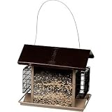 Hiatt Manufacturing 38073 Large Hopper Seed Suet Feeder