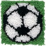 Soccer Ball Latch Hook Kit 8 X 8 By Caron Krafty Kids
