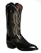 Tony Lama Black Shadow Kidskin Boots