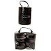 L. Erickson Tall Circular Jewelry Travel Case - Patent Croc