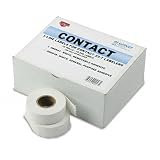 Removable 1-Line Pricemarker Labels, 7/16x13/16, White, 16 Rolls of /1200/Box COS090947