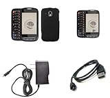 Samsung Transform Ultra (Boost Mobile) Premium Combo Pack - Black Rubberize ....