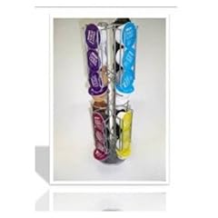 Passend als ideales Zubeh�r f�r die Krups KP 2107 mit Glasschokostreuer NESCAF� Dolce Gusto Maschine der James Premium St�nder drehbar neu nun f�r 32 Kapseln passend 8 Sorten 4 St. + 1 Schokostreuer aus Glas