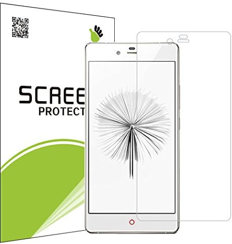 [5 PACK] SAVER HAND - Anti-Glare (Matte) Screen Protector for ZTE nubia z9 max