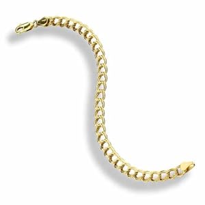 7 inch 14K yellow gold charm bracelet by Samuels Jewelers