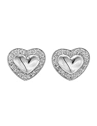 Scott Kay Diamond Heart Earrings