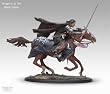 Aragorn at the Black Gates of Mordor Statue - From Lord of the Rings