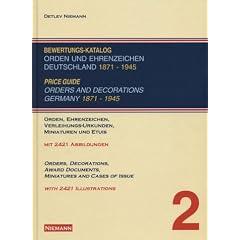Bewertungskatalog Orden und Ehrenzeichen Deutschland 1871-1945