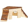 Kerbl Nagerhaus mit Rampen NATURE 37 x 37 x 16 cm