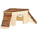 Kerbl Nagerhaus mit Rampen NATURE 37 x 37 x 16 cm