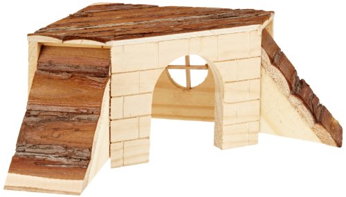 Kerbl Nagerhaus mit Rampen NATURE 37 x 37 x 16 cm Preisvergleich