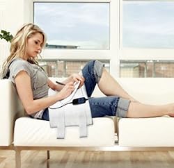 Far Infrared Therapeutic Pad: a large heating pad to treat any part of your body. It is soft and comfortable, with FIR penetrating up to 2 inches, it is especially soothing on your lap. 1 year warranty North American Support and Services.