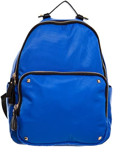 Fashion Trendy Lightweight Nylon Backpack w/ lots of pockets for Women by Ampere Creations