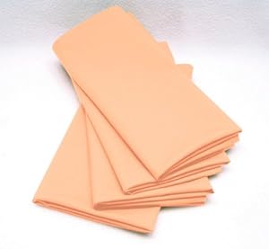 Amazon.com: 1 Dozen Peach 20" x 20" Milliken Signature Napkins: Home ...