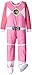 Power Rangers Big Girls' Fleece Blanket Sleeper, Pink, X-Small