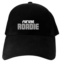 CAPS BLACK EMBROIDERY " FUTURE ROADIE "