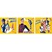 Decofun, Lazy Town Art Squares, Self Adhesive, Set of 3