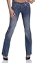 Hydraulic Juniors' Premium Crosshatch Denim Metro Jean with Star Fray Back Pockets