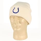 Indianapolis Colts Classic Cuffed Knit Hat - White